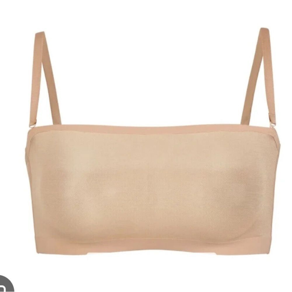 NWT Skims power-mesh bandeau bralette
